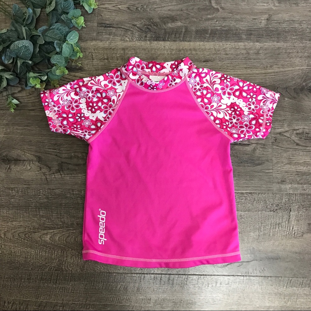 Girls Speedo Rash Guard